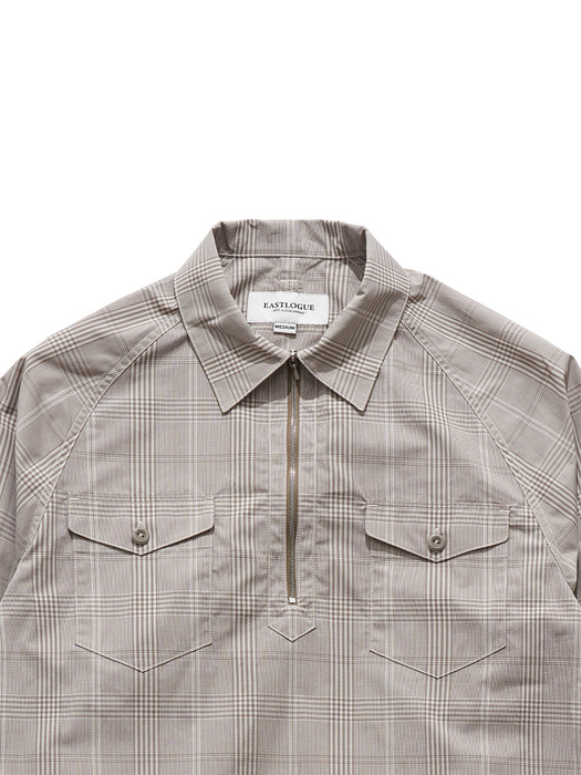 SCOUT PULLOVER / GREY CHECK