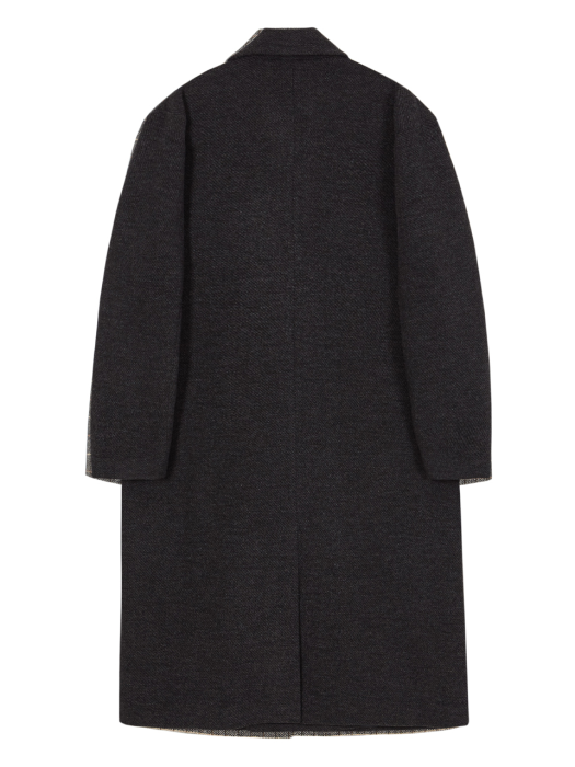 OVERFIT DOUBLE BREASTED WOOL COAT_GREY