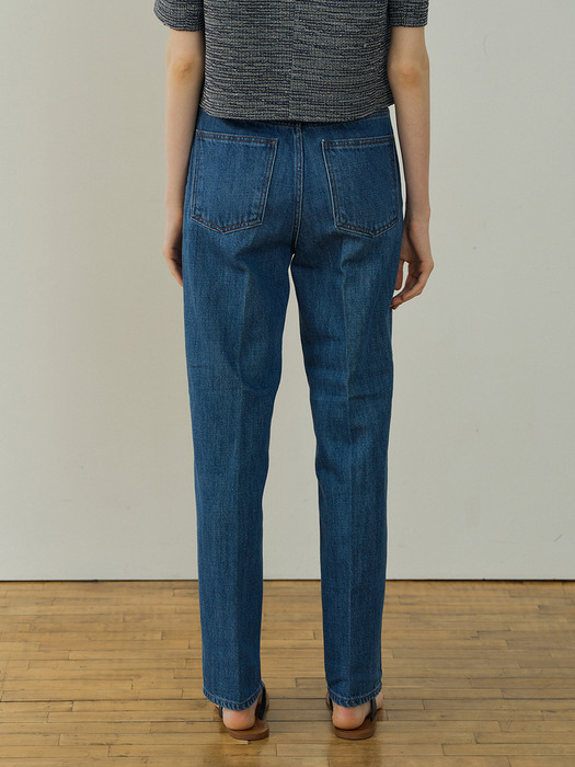classic straight jeans (classic blue)