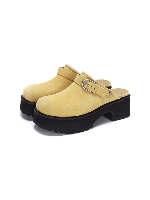 70S CLOGS_butter suede