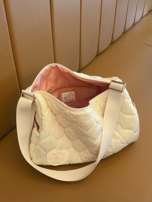 Quilted duffel bag - phobe