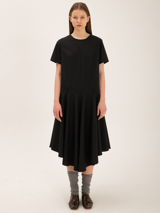 slope dress (black)