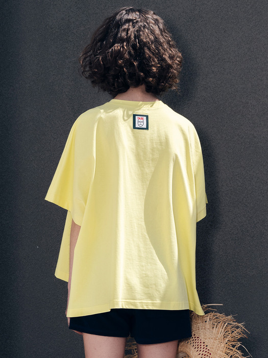 Tazer Heart Kimono Tee (Lemon)