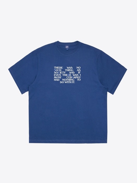  Society T-Shirt - True Blue