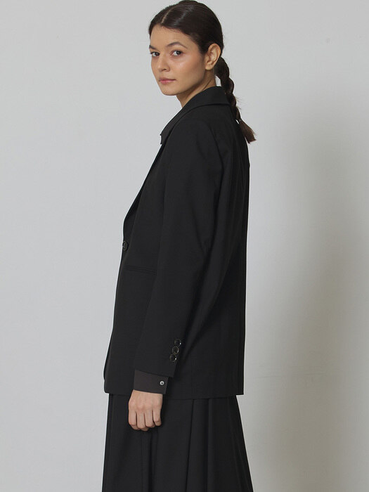 Nouveau classic jacket real black