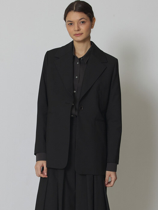 Nouveau classic jacket real black