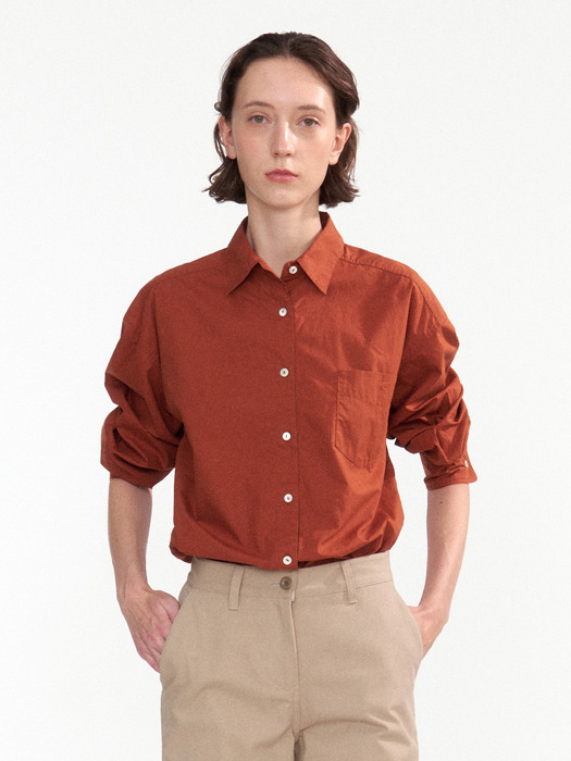 Dover basic shirt (Scarlet red)