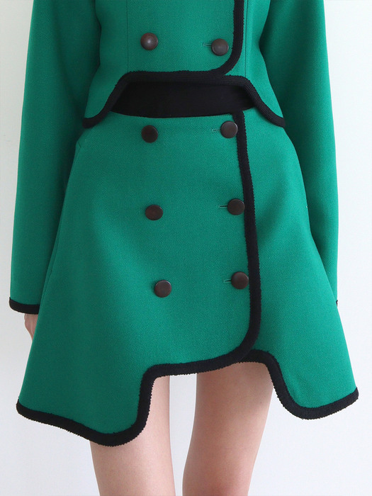 TARA Skirt- Fern Green