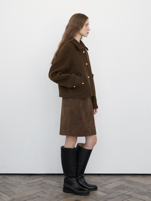 Short Jacket-brown