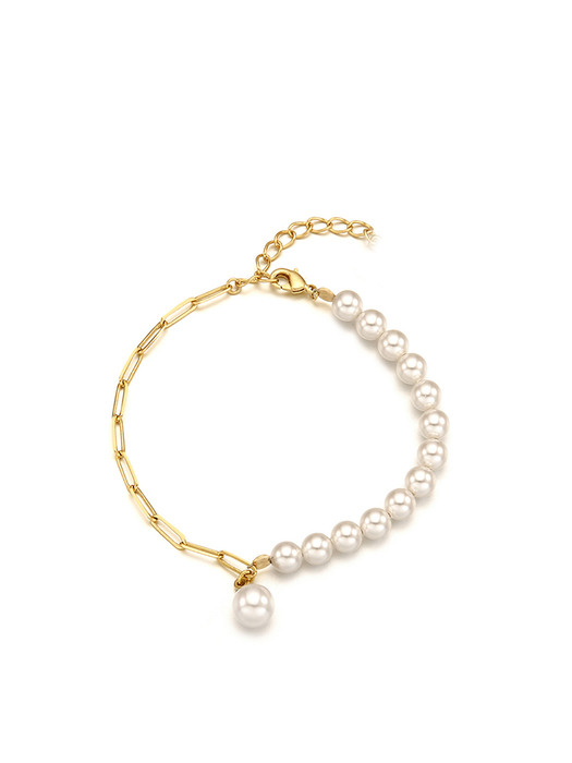 mell half pearl bracelet