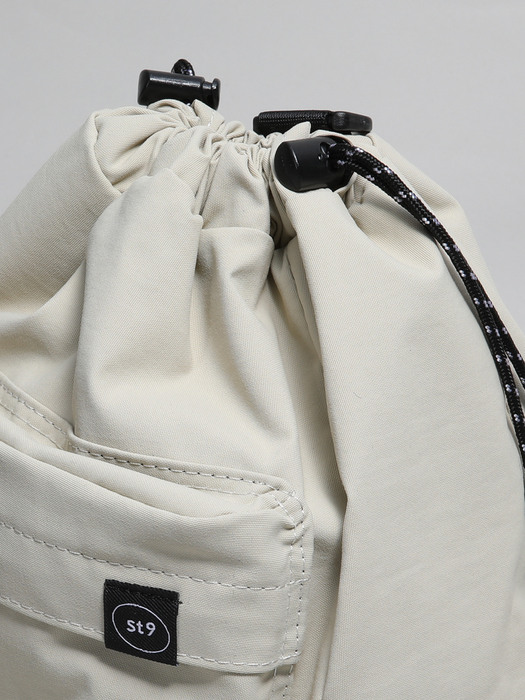 스트링 미니 백팩 507 베이지 String Mini Bagpack_Beige