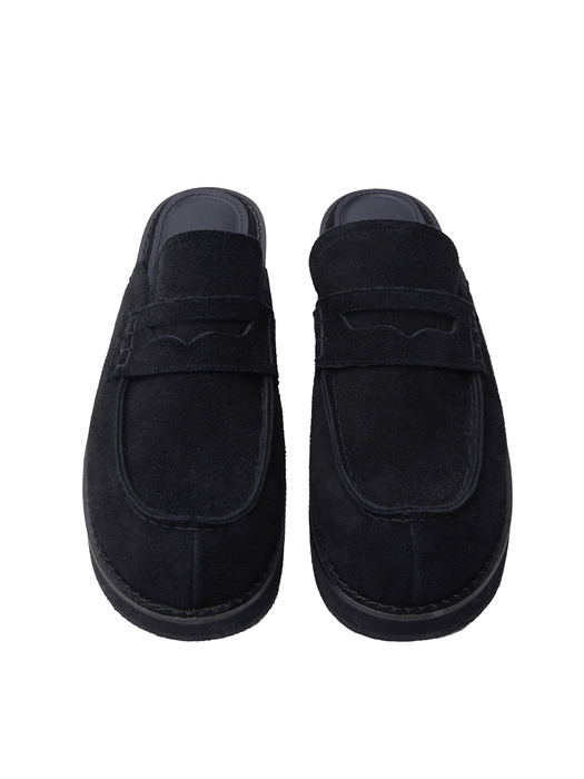 Winter Loafer Slide / Black
