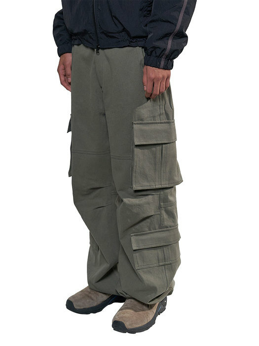 Side Pocket Cargo Pants (Khaki)
