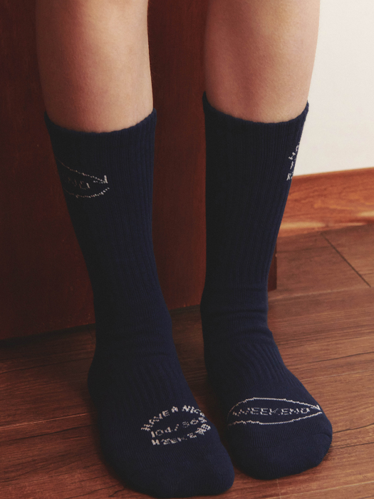 Weekend Socks Navy