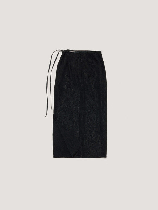 Pleats Pencil Skirt [2COLORS]