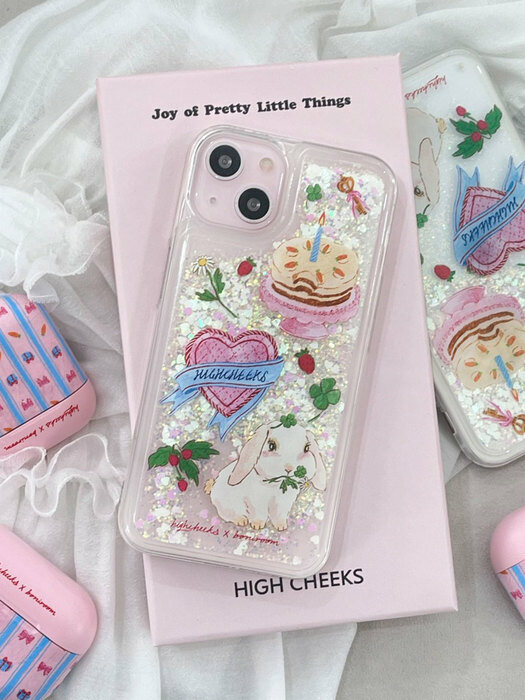 High Bunny Glitter Phonecase_HC2313GP001O