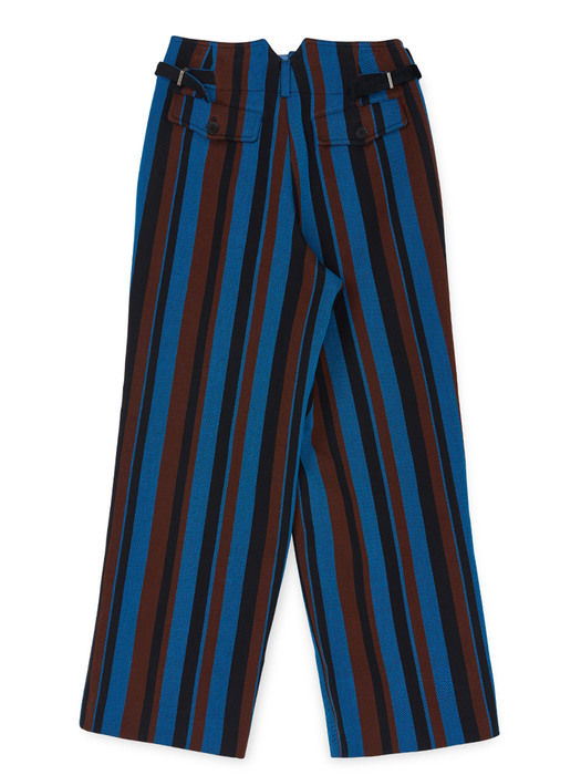 French army pants in stripe
