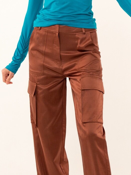 Cupra cargo pants (camel)