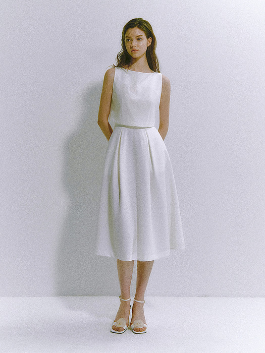 Illona midi flare skirt(2colors)