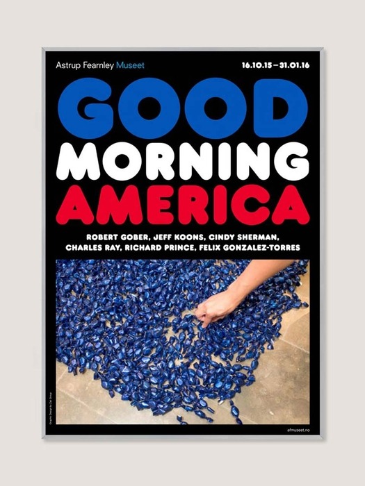 [펠릭스 곤잘레스 토레스] Good Morning America (액자 포함) 50 x 70 cm