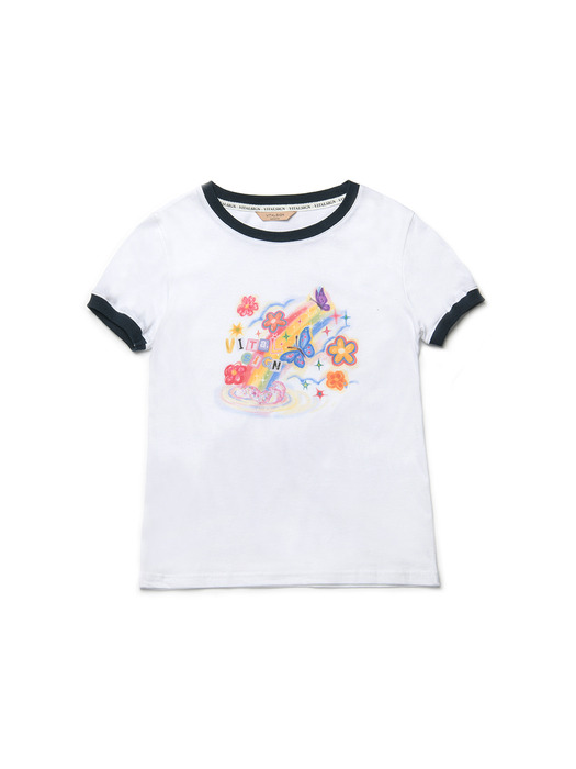 Crayon Artwork T-Shirt (2colors)
