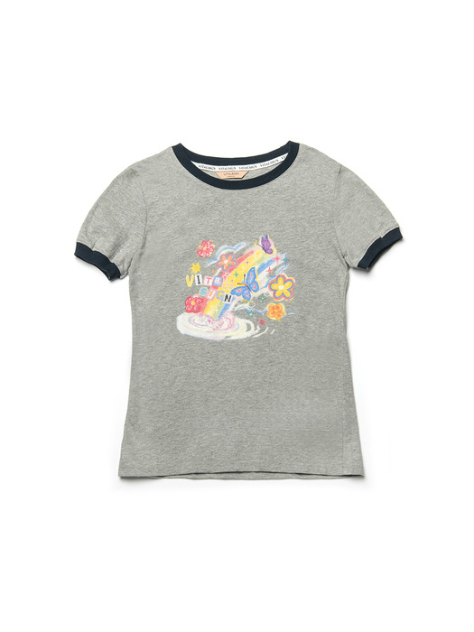 Crayon Artwork T-Shirt (2colors)