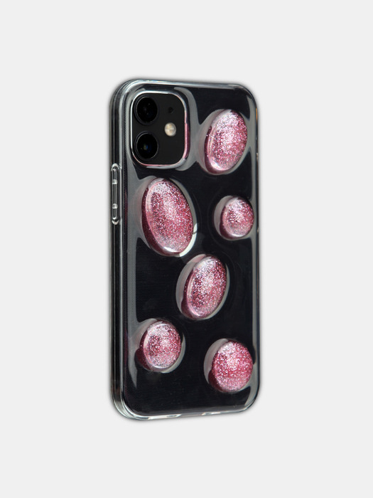 IPHONE CASE GLITTER PINK_HANDMADE COLLECTION