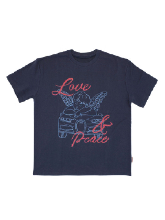 Love&Peace T-Shirts, Navy