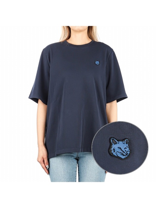 23FW (LW00106KJ0119 INK BLUE) 여성 반팔 티셔츠