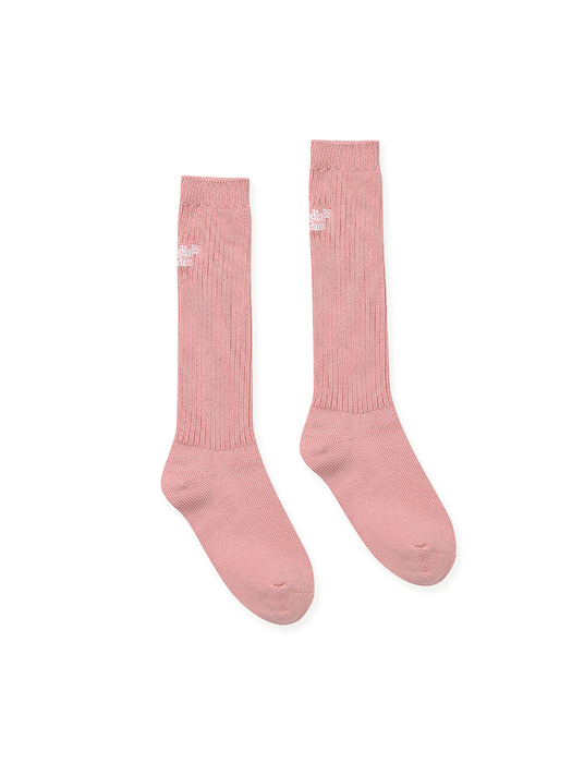 (UNI) Long Socks_Pink