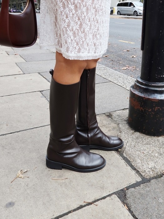 [단독][NEUTE X SOJEANNE] RIDING LONG BOOTS (Black | Brown)