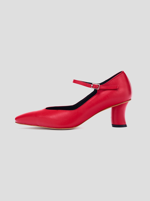 IMMUABLE STRAP HEEL_RED