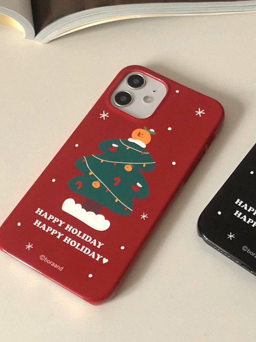 Happy holiday case  (Glossy hard)