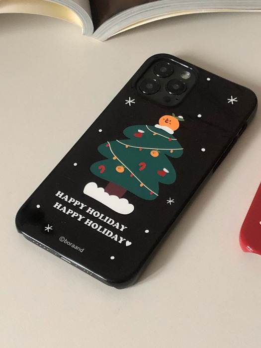 Happy holiday case  (Glossy hard)