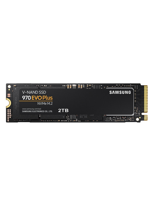 삼성전자 공식인증 SSD 970 EVO Plus M.2 PCIe NVMe2TB MZ-V7S2T0BW