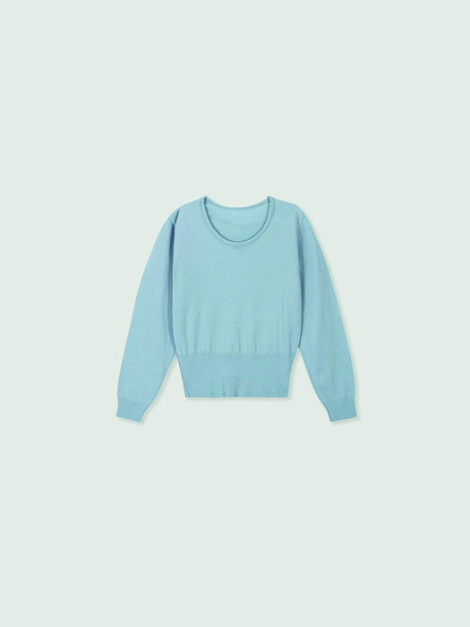 Sana backless knit - Blue