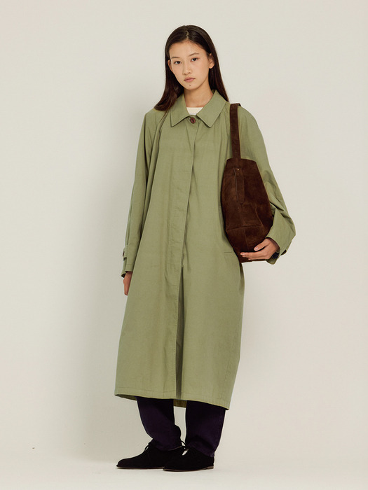 Row Trench Coat (Khaki)