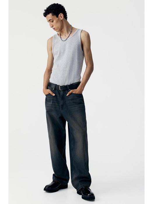 배기 진 다크 블루 1235448006