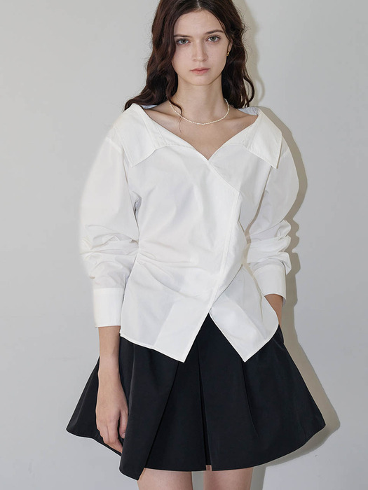 [New컬러추가]Lautre Amanda White Off shirts