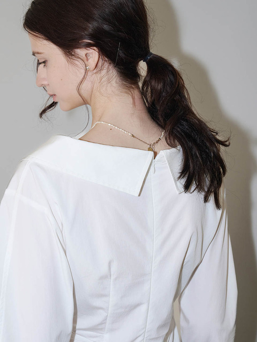 [New컬러추가]Lautre Amanda White Off shirts