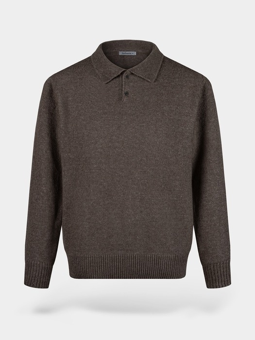 [birbante] 캐시미어 터치 카라 니트