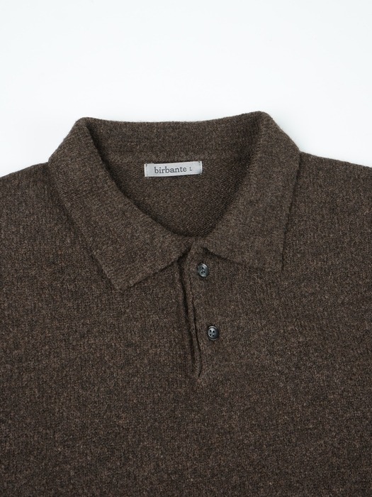 [birbante] 캐시미어 터치 카라 니트