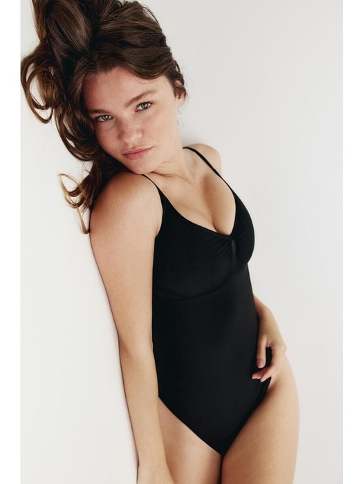 쉐이핑 Thong 바디수트 Sculpting 블랙 1218329001