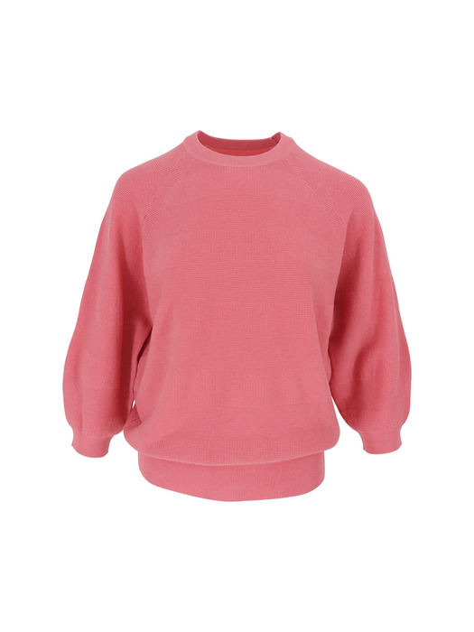 Raglan Round Neck Capri Knitwear (6colors)