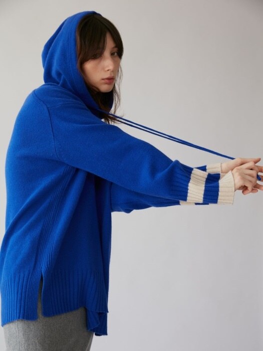 Pull Over Hoody Royal Blue