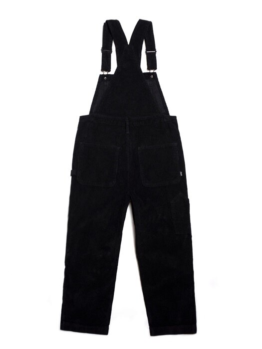 [UNISEX] C 2017 Corduroy Overall Pants U #Black