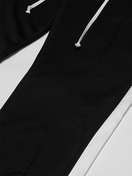 Track Pants - Black/White