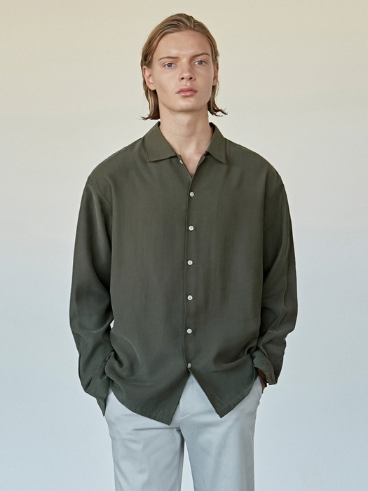 OVER COOLING SHIRT_IVORY
