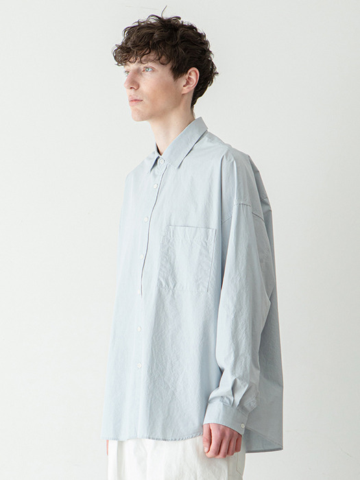 Lazy Boy Big Shirt (Powder Blue)