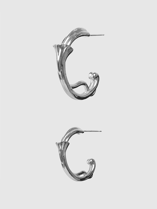Ginko leaf earring(S / L)